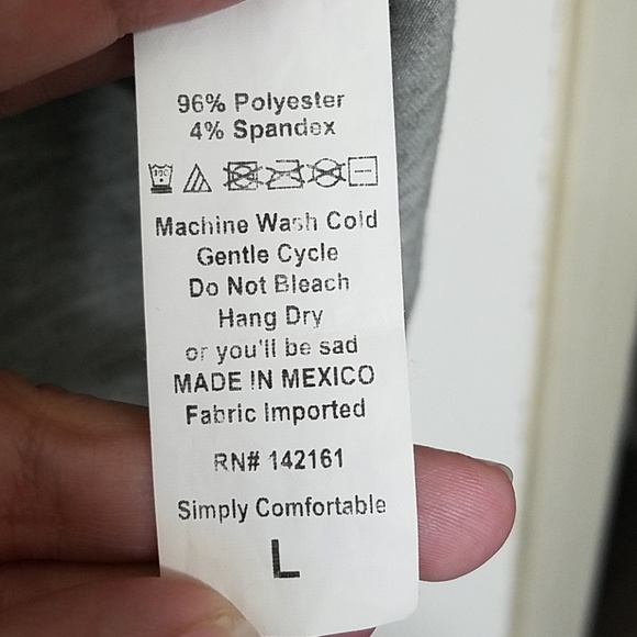 Raglan baseball T, sz L, LulaRoe Randy - Picture 4 of 5